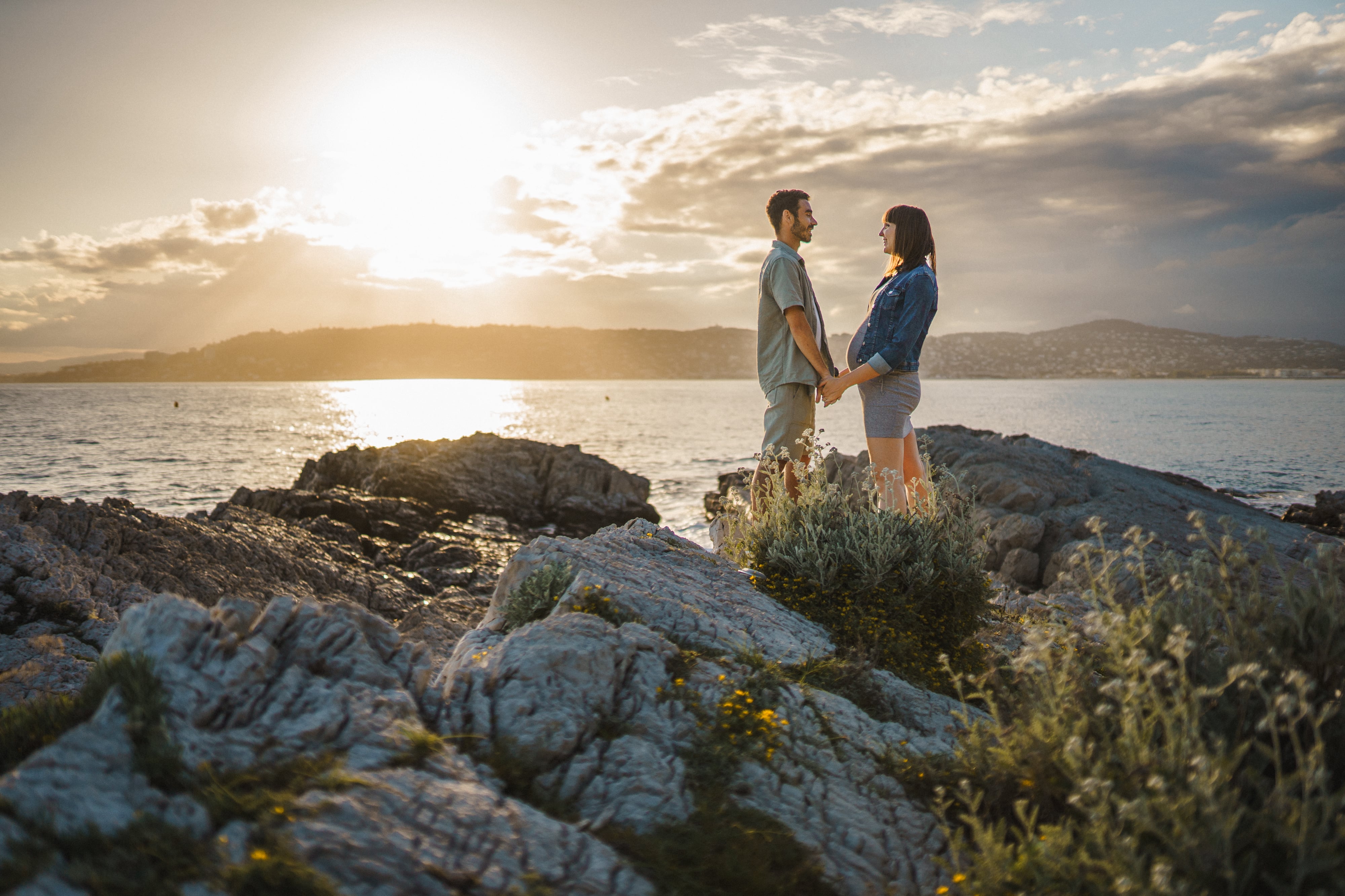 photographe grossesse cap d'antibes