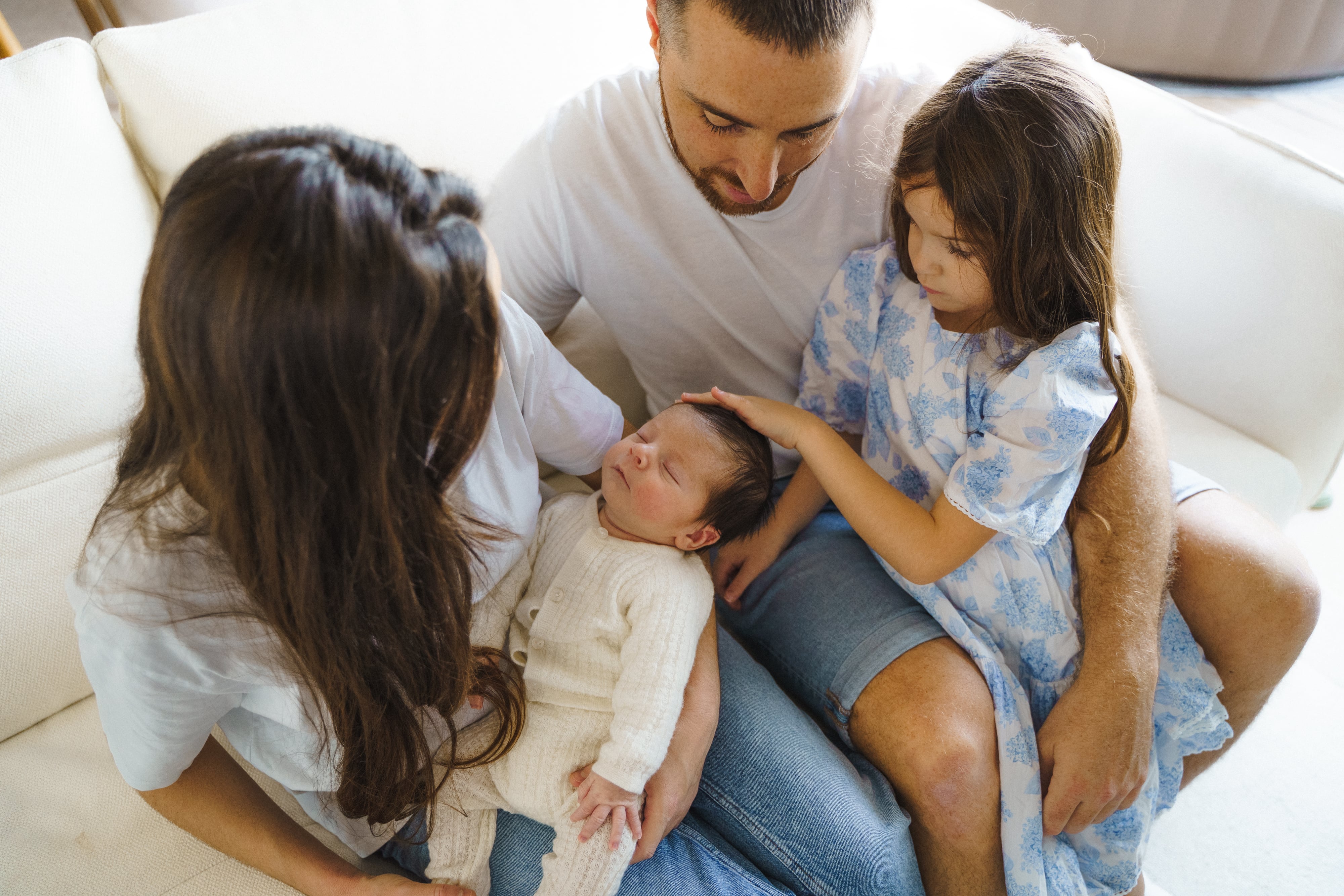 Photo famille et bébé